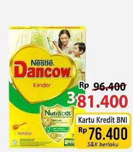Promo Harga Dancow Nutritods 3+ Vanila, Madu 800 gr - Alfamart