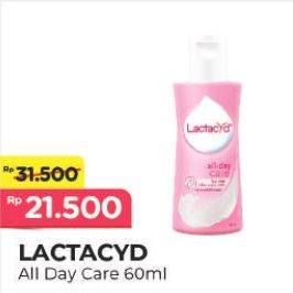 Promo Harga LACTACYD Pembersih Kewanitaan All Day Care 60 ml - Alfamart