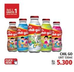 Promo Harga Morinaga Chil Go UHT 130 ml - LotteMart