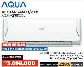 Promo Harga Aqua ACA-KCR5FQDL  - COURTS