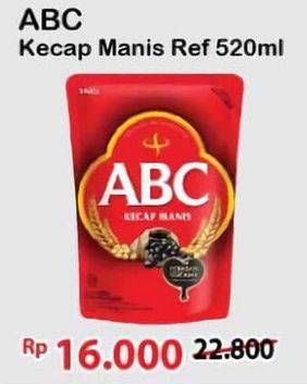 Promo Harga ABC Kecap Manis 520 ml - Alfamart