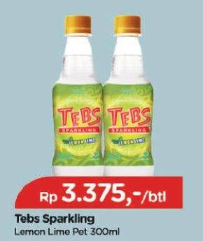 Promo Harga TEBS Sparkling Lemon Lime 300 ml - TIP TOP