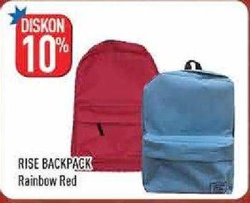 Promo Harga RISE Backpack Rainbow  - Hypermart