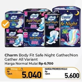 Promo Harga Charm Safe Night Wing 29cm 5 pcs - Carrefour