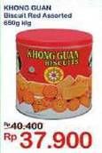 Promo Harga KHONG GUAN Assorted Biscuits 650 gr - Indomaret