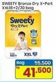 Promo Harga Sweety Bronze Pants Dry X-Pert XXL18, XXL20 18 pcs - Indomaret