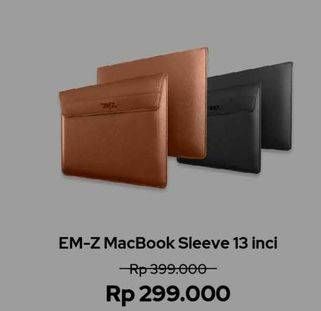 Promo Harga MacBook Sleeve EM-Z 13 Inci  - iBox