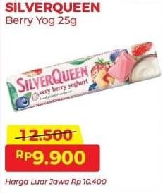 Promo Harga Silver Queen Chocolate Very Berry Yoghurt 28 gr - Alfamart