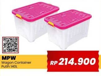 Promo Harga MPW Wagon Container Putih 140000 ml - Yogya