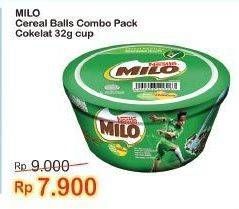 Promo Harga Milo Cereal Balls 32 gr - Indomaret