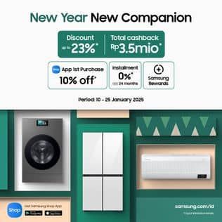 Promo Harga New Year New Companion  - Samsung