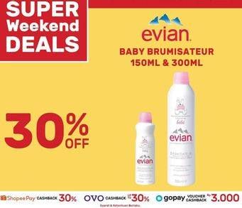 Promo Harga EVIAN Baby Spray 150/300ml  - Guardian