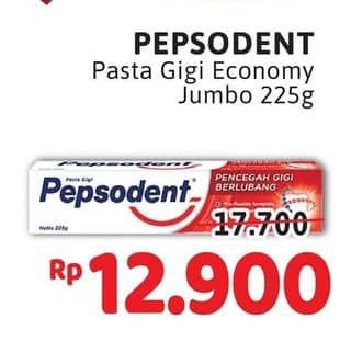 Promo Harga Pepsodent Pasta Gigi Pencegah Gigi Berlubang 225 gr - Alfamidi