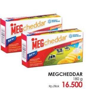 Promo Harga MEG Cheddar Cheese 180 gr - LotteMart