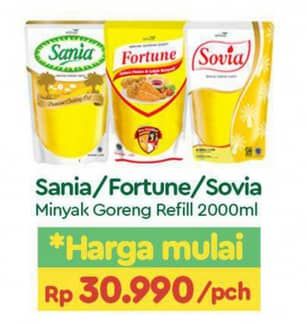 Promo Harga Sania/Fortune/Sovia Minyak Goreng  - TIP TOP