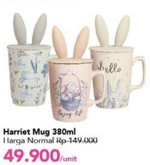 Promo Harga Handle Mug Harriet 380 ml - Carrefour