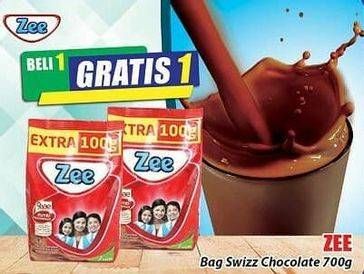 Promo Harga ZEE Susu Bubuk Swizz Chocolate 700 gr - Hari Hari
