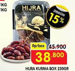 Promo Harga Hijra Kurma 250 gr - Superindo