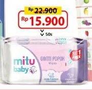 Promo Harga MITU Baby Wipes 50 pcs - Alfamart