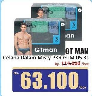 Promo Harga Gt Man Celana Dalam Pria GTM05 3 pcs - Hari Hari