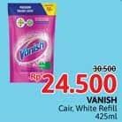 Promo Harga Vanish Penghilang Noda Cair Pink, Putih 425 ml - Alfamidi