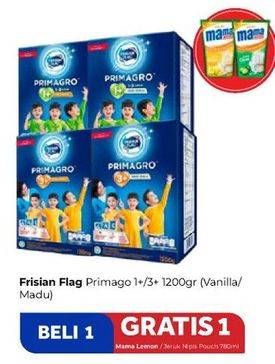 FRISIAN FLAG Primagro 1+/3+ Vanilla, Madu 1200 g