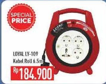 Promo Harga LOYAL Kabel Roll LY-109  - Hypermart