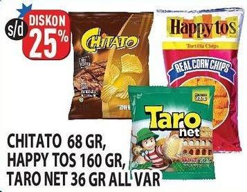 Promo Harga Chitato, Happy Tos, Taro net  - Hypermart