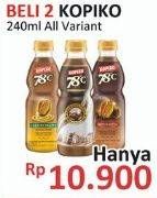 Promo Harga Kopiko 78C Drink All Variants per 2 botol 240 ml - Alfamidi
