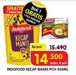Promo Harga INDOFOOD Kecap Manis 520 ml - Superindo
