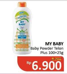 Promo Harga MY BABY Baby Powder 100 gr - Alfamidi