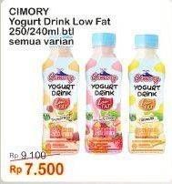Promo Harga Cimory Yogurt Drink Low Fat All Variants 240 ml - Indomaret