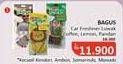 Promo Harga BAGUS Fresh Air Freshener Luwak Coffee, Lemon, Pandan 10 gr - Alfamidi