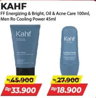 Promo Harga Kahf Face Wash Skin Energizing And Brightening, Oil And Acne Care 100 ml - Alfamart