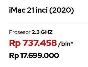 Promo Harga APPLE iMac 21", 2020  - iBox