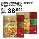 Promo Harga SUNNY GOLD Chicken Nugget/ Tempura 500 gr - Carrefour