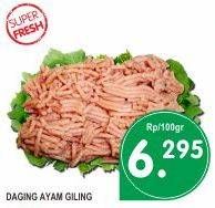 Promo Harga Daging Giling Ayam Dada per 100 gr - Superindo