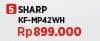 Sharp KF-MP42WH Air Fryer 4.2L 1250 Watt  Harga Promo Rp899.000
