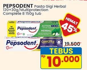 Promo Harga Pepsodent Pasta Gigi  - Indomaret