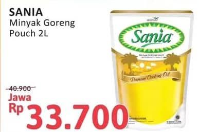 Promo Harga Sania Minyak Goreng 2000 ml - Alfamidi