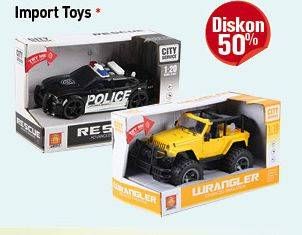 Promo Harga Toys Police Car  - Carrefour
