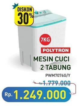 Promo Harga Polytron PWM 7076G/Y  - Hypermart