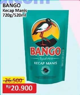 Promo Harga Bango Kecap Manis 520 ml - Alfamart