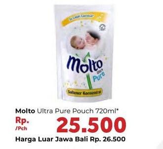 Promo Harga MOLTO Ultra Ultra Pure 720 ml - Carrefour