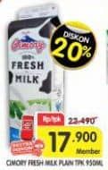 Promo Harga Cimory Fresh Milk Full Cream 950 ml - Superindo
