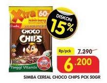 Promo Harga SIMBA Cereal Choco Chips 50 gr - Superindo