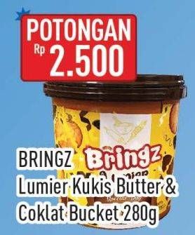 Promo Harga Bringz Lumier Cookies Butter And Chocolate 282 gr - Hypermart