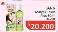 Promo Harga CAP LANG Minyak Telon Lang Plus 60 ml - Alfamidi