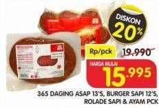 Promo Harga 365 Daging Asap 13's, Burger Sapi 12's, Rolade Sapi, Ayam  - Superindo