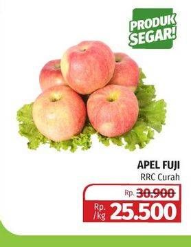 Promo Harga Apel Fuji RRC Curah  - Lotte Grosir